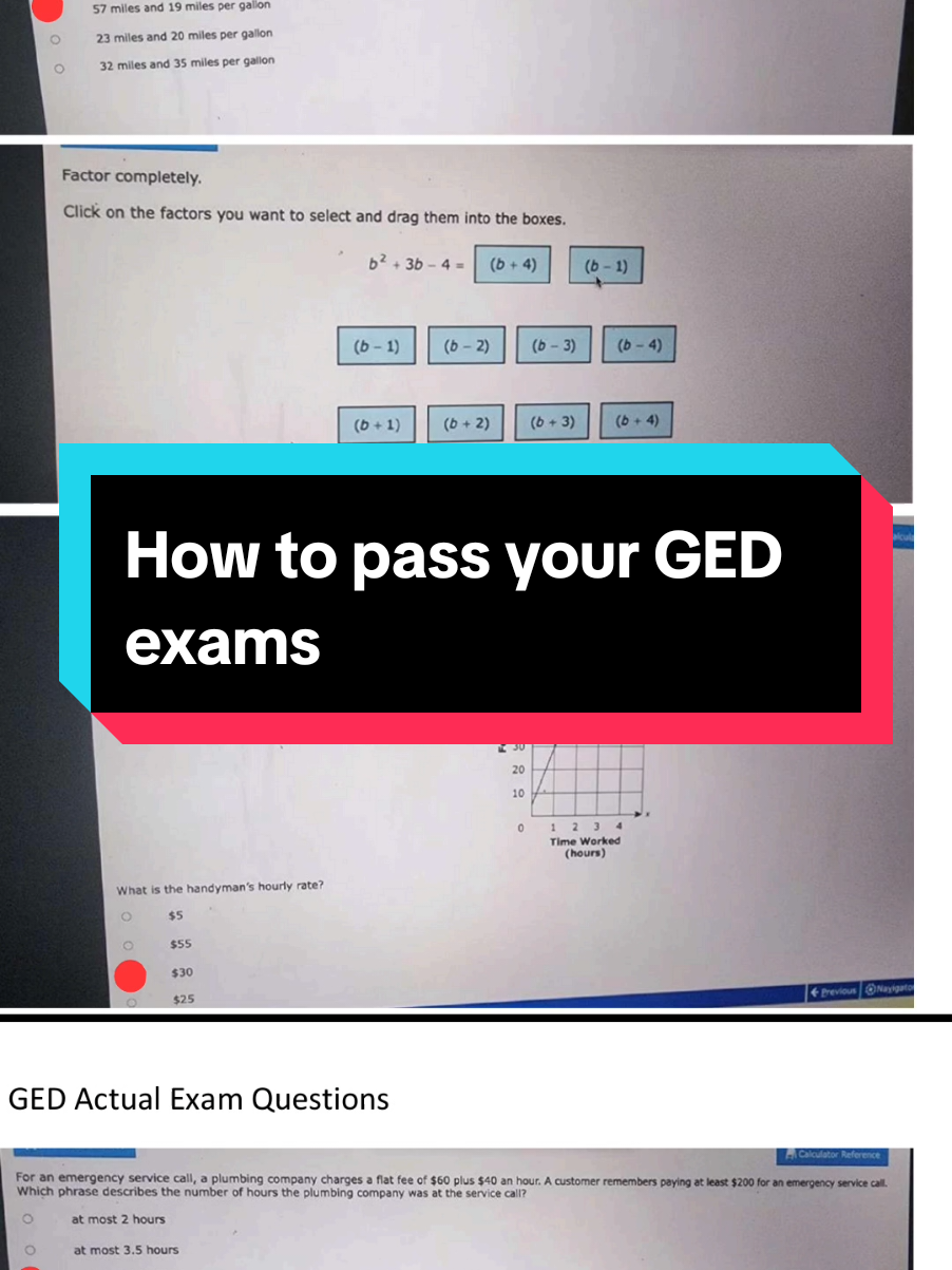 Get the actual 2025 GED exams Q&As that will guarantee 💯 pass.  We can also do your online exams. No more failing #gedtest #gedexam #ged #ged2025 #gedtips 