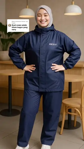 Membalas @Owner Jas Hujan Promo jas hujan dewasa raincoats AKULA setalan celana pria wanita 