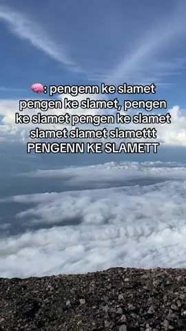 info slamet bln ini #barengan #muncak #gunung #slamet #mountain 