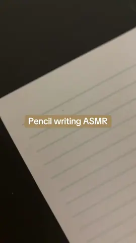 Pencil sounds. Sorry about the audio drop. It comes right back.❤️❤️❤️#fyp #comfortcreators #lofiasmr #writingsoundsasmr 