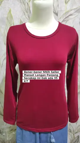 Kaos Oblong Dalaman manset lengan panjang wanita bahan adem lembut nyaman dipakai seharian #mansetlenganpanjang #kaosoblongwanita #dalamanmanset #mansetbadan 