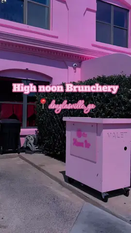 all pink brunch place for the girlies💕 📍high noon brunchery 10000/10 !! #Foodie #brunch #pinkaesthetic 