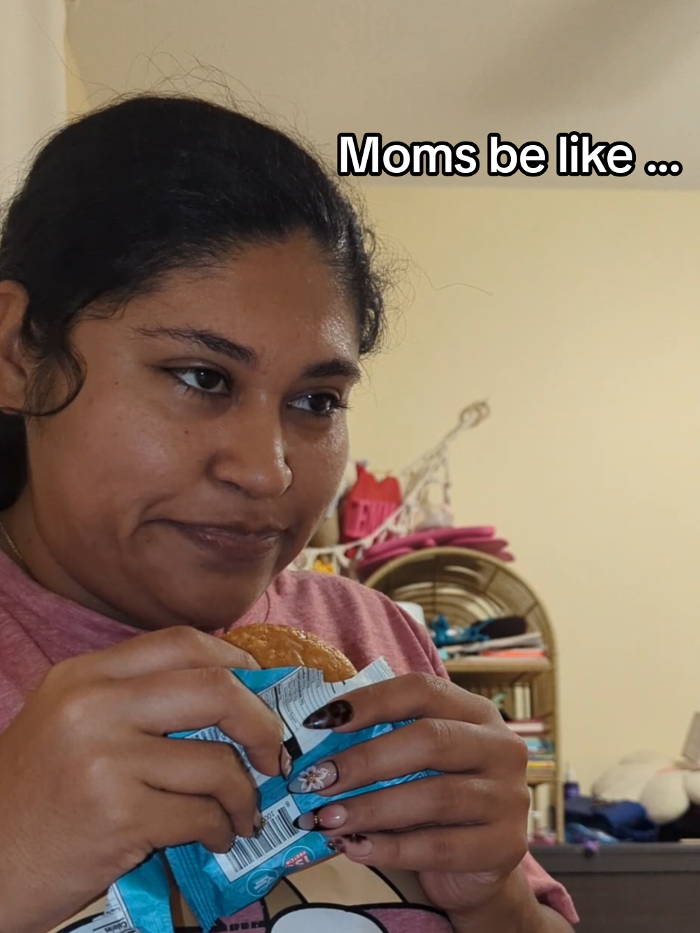 You got to sneak that sweet treat/protein when you can! Keep going Mama! #momlife #plussizegymgirl #fitnessjourney #MomsofTikTok #GymTok 