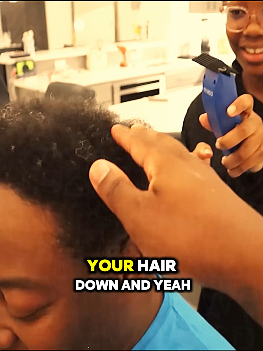 MY 13 YEAR OLD BROTHER DARION SHAVED HIS CRUSH'S DAD HEAD **HE'S BIG MAD**P6#theprincefamily #challenge #fyp