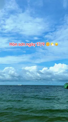 Hòn sơn ngày đẹp trời 🌤️🌞#vivuhonson #reviewhonson #xuhuong #xuhuongtiktok #honsonkiengiang 