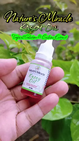 nature's miracle kasoy oil with tropical solution and cashew extract. #kasoyoilwartsremover #naturesmiraclewartsremoval 