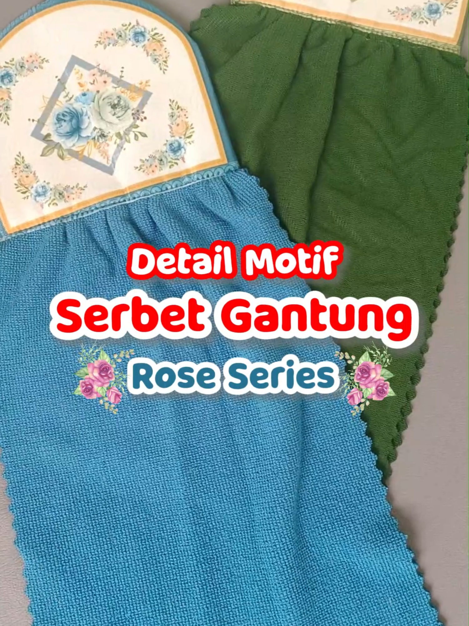 Serbet Gantung Rose Series paling cocok jadi koleksi di dapur homies😍🥰✨❤ #dialoguehome #aesthetic #serbet #dapur
