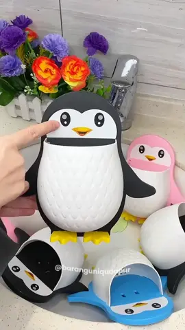 Rak Gantung Berbentuk Penguin Lucu dan Cantik. #rakdinding #raksikatgigi #rakkamarmandi #rakkamarmanditempel #raklucu 