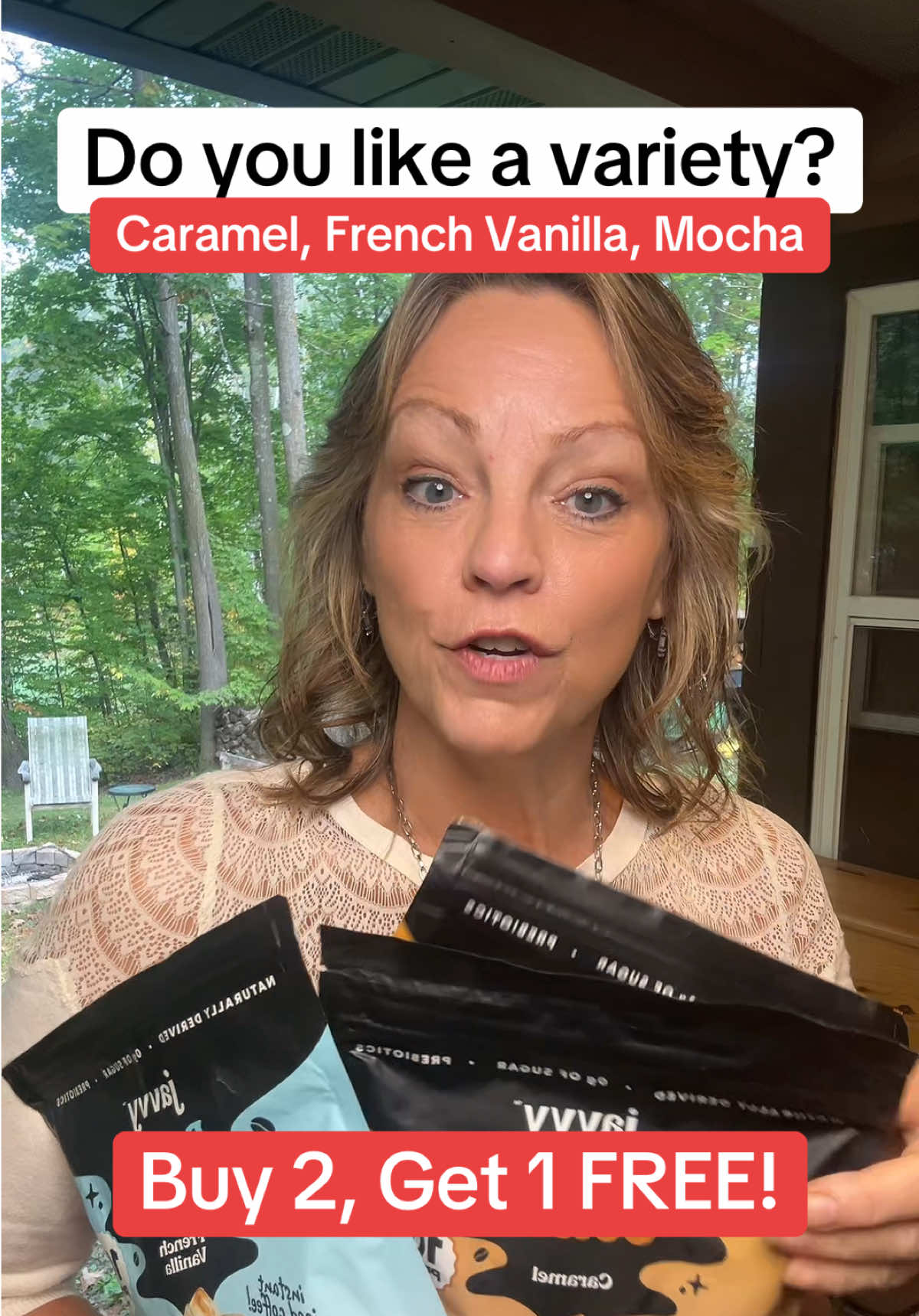 FREE shipping!  Buy 2, Get 1 Free!  #javvycoffee #javvyprotein #javvyproteincoffee #javvy #proteincoffee