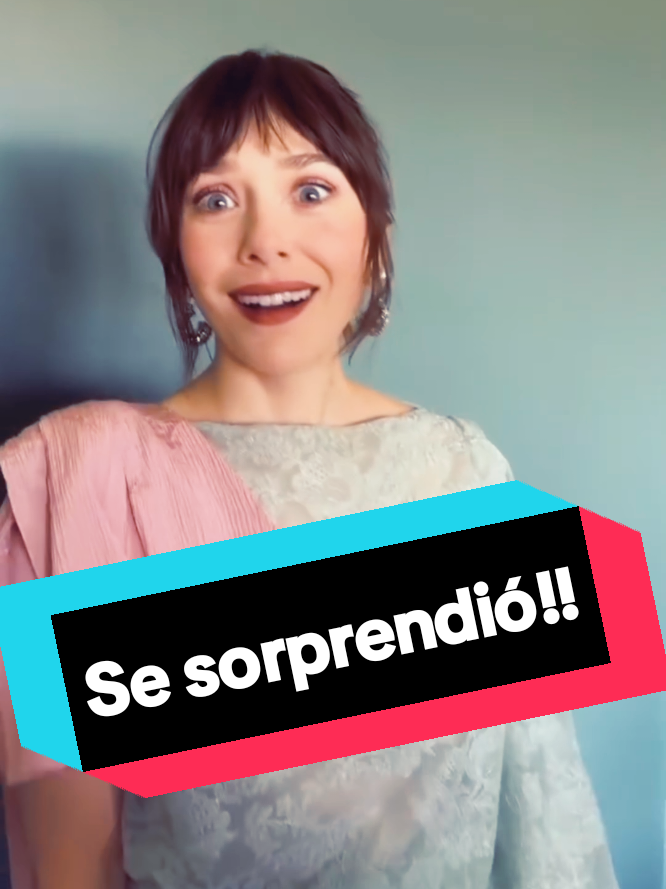 Se sorprendió!!! #elizabetholsen #trend #humortiktok #following #fyp 