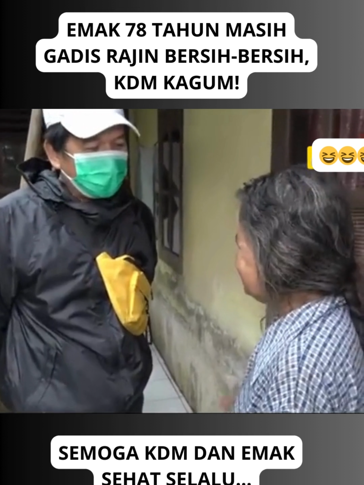 Kisah Menginspirasi: Nenek 78 Tahun 'Masih Gadis' Bikin KDM Kagum! 👵💖 Ada kisah luar biasa yang membuat Kang Dedi Mulyadi (KDM) begitu kagum. Seorang nenek berusia 78 tahun, yang ia sebut 'masih gadis' karena kesetiaannya, terlihat begitu rajin membersihkan lingkungan. Kisah nenek ini yang tetap bersemangat dan berbuat baik di usia senja, menjadi inspirasi bagi banyak orang. KDM yang menyaksikan langsung keuletannya, memberikan pujian dan doa tulus untuk kesehatan nenek tersebut. Semoga mereka berdua selalu diberi kesehatan. 🙏 #KDM #kangdedimulyadi #gubernurjawabarat #KdmCalonRI #kdmforpresiden #dedimulyadipilihanku #gubernurkonten #satuharisatuvidio #satuvidiosatuhari