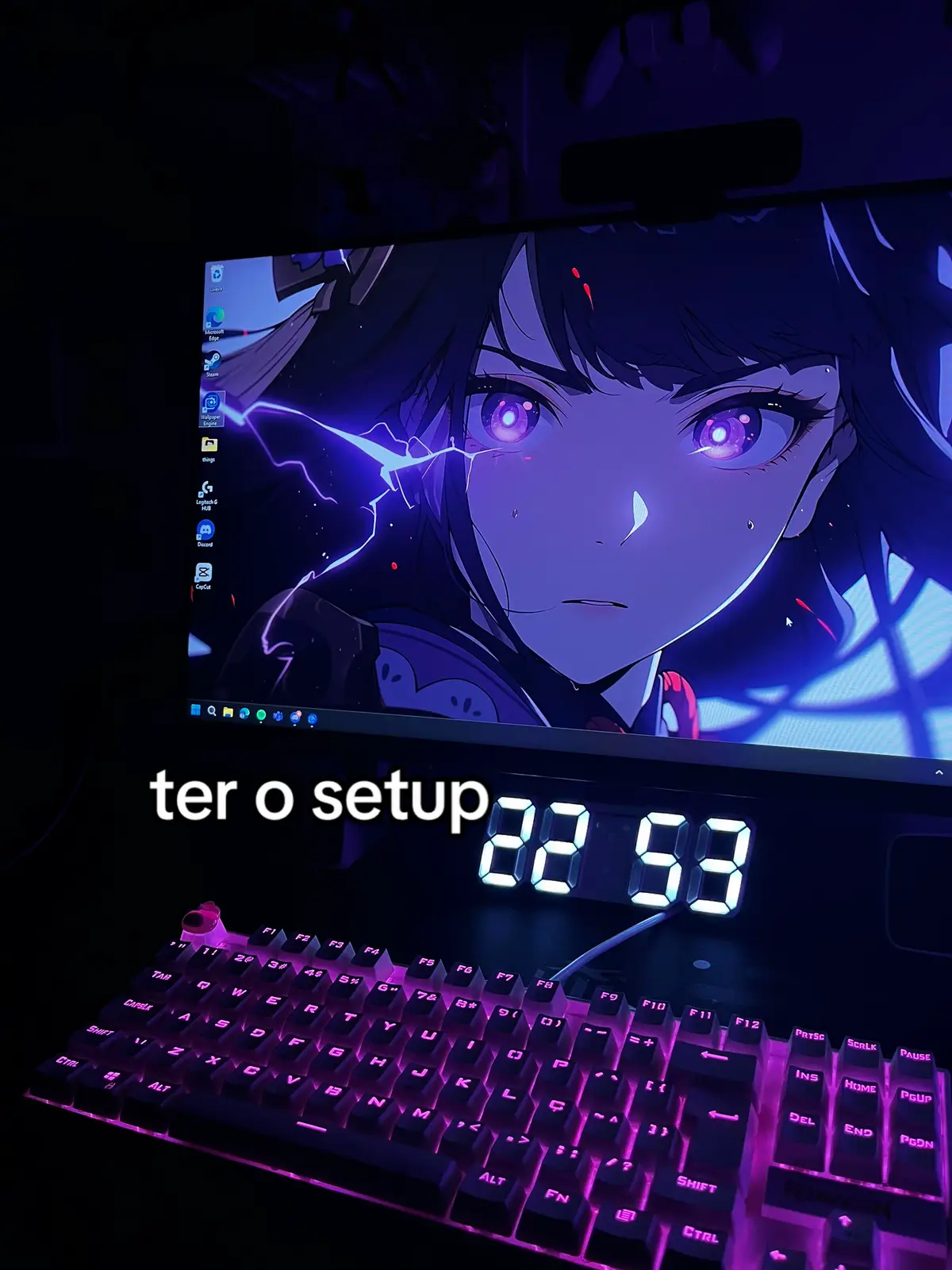 #fyp #GamingSetup #Valorant #cleansetup #pcgamer 