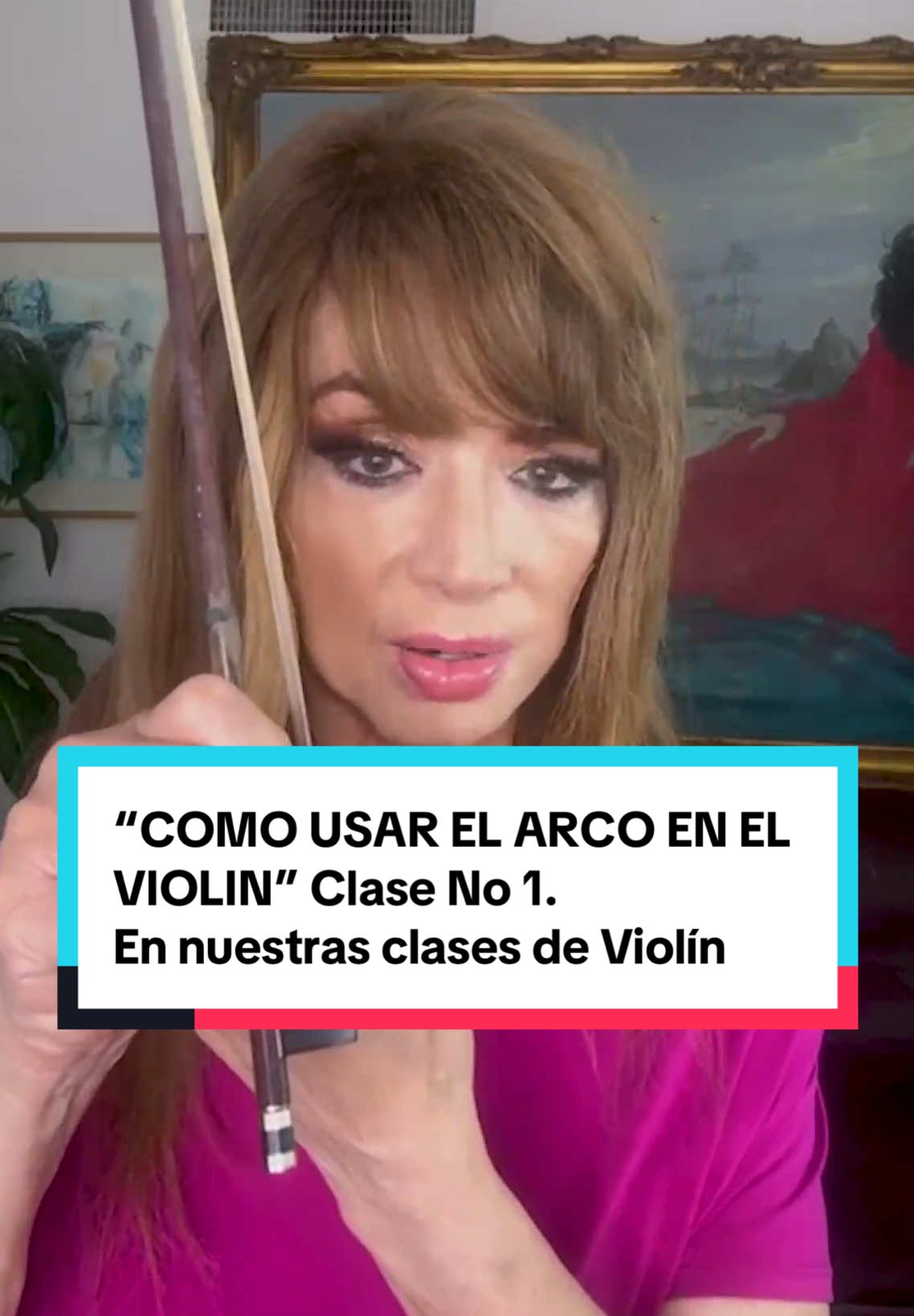 “Como Usar el Arco en el Violin” nuestra clase No 1. Siguiendo con nuestras clases para aprender violín.  #violinista #clasesdeviolin #olgabreeskin #olgabreeskinviolin #violinist 