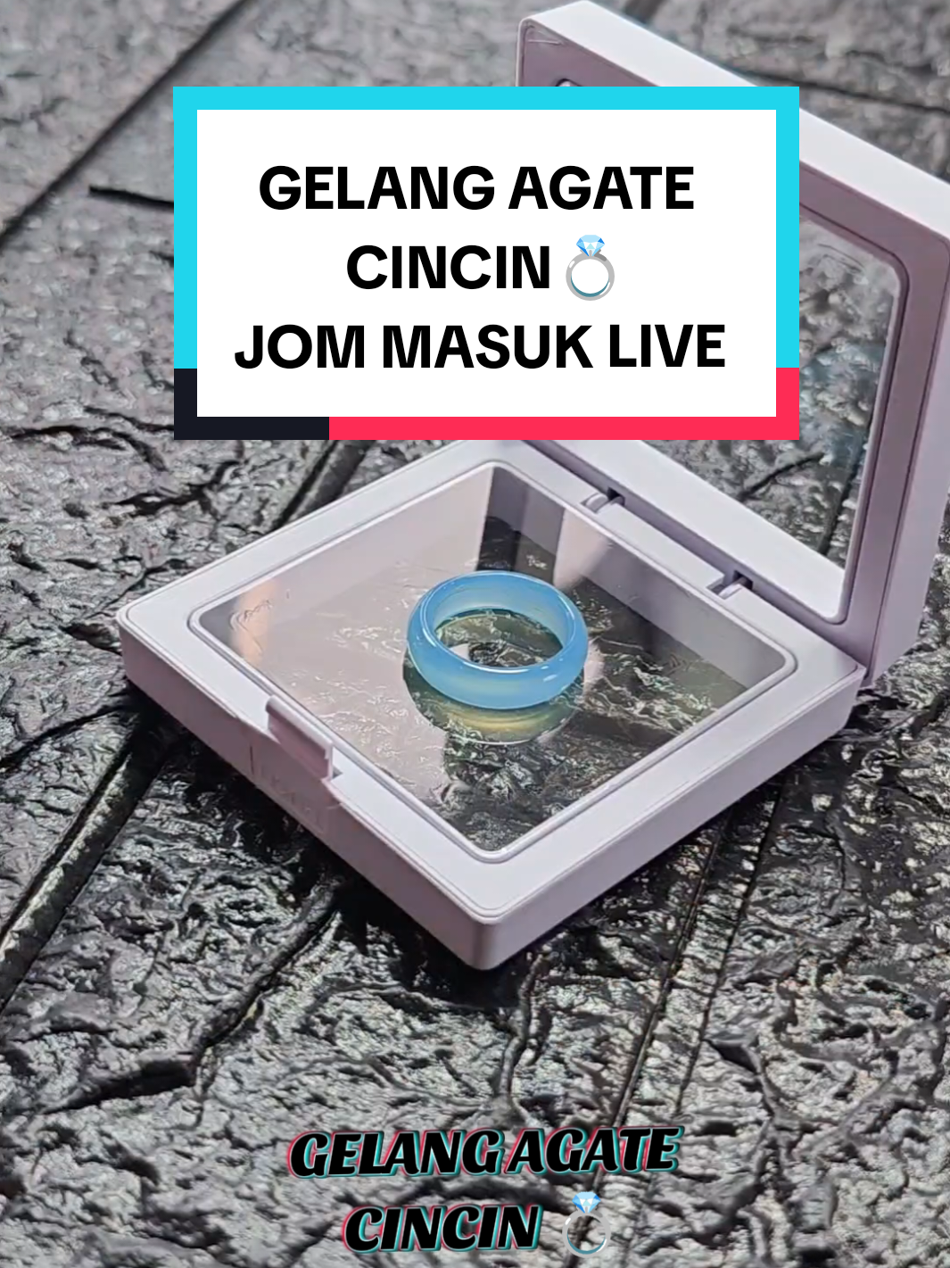 MASUK LIVE START 10AM ⏰ GELANG AGATE CINCIN 💍 #MALAYSIA #CINCIN #AGATE #BANGLE #GELANG 