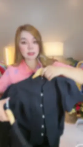 #เสื้อใส่ทํางาน #เสื้อผ้าไทยน่ารักๆ #เสื้อผ้าพื้นเมือง #เสื้อสีดำ 