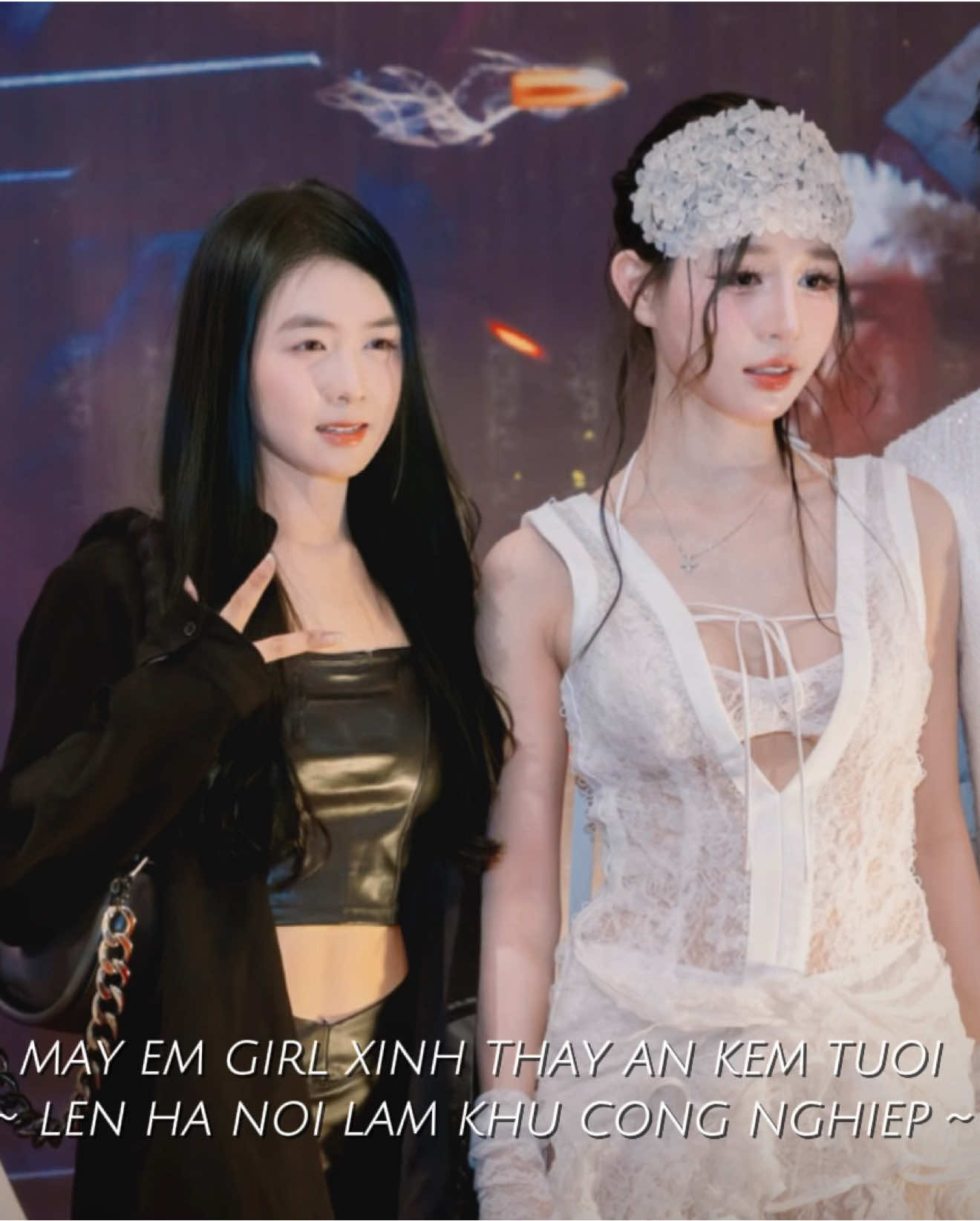 Đứng cạnh c iu siu xinh hơi run