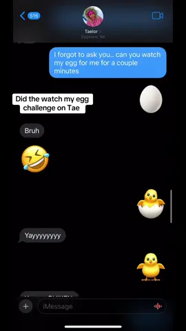 Naw cuz why was this so funny!😂😂 Tae had to watch my egg for me🥚… Taes a real goon!⚔️ #GirlDad #Love #eggchallenge 