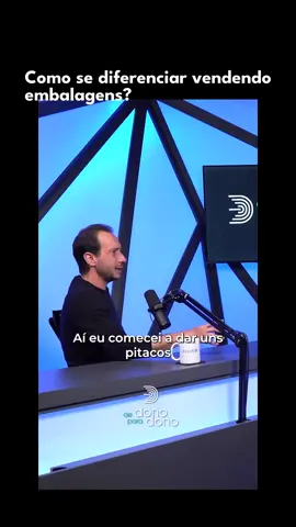 Dicas incríveis de como se destacar na venda de embalagens! 🌟 Confira os cortes do @donoparadono e transforme seu negócio! #Empreendedorismo #Inovação