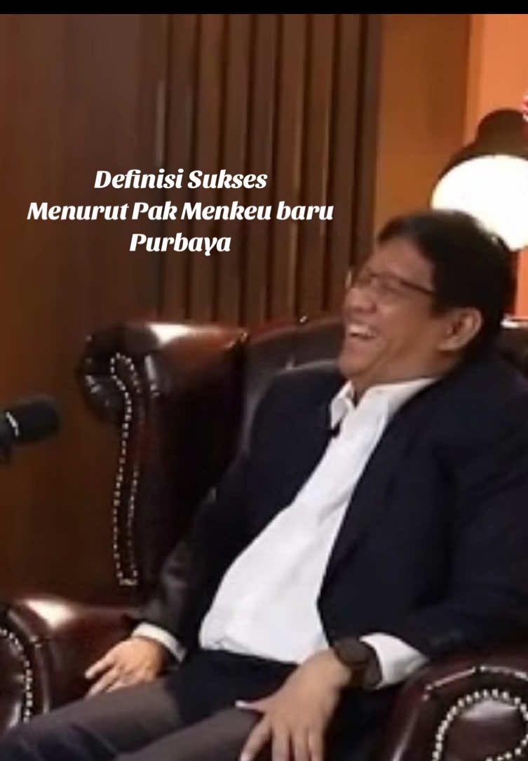 Definisi sukses menurut Menteri Keuangan Purbaya 😊 #purbaya #menkeu #konoha #sukses #quotes 