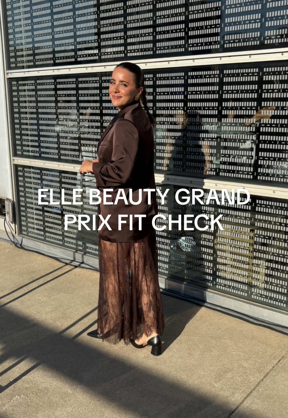 This is not #NYFW it’s ELLE Beauty Grand Prix ✨ #fitcheck @ELLE CANADA @ELLE Québec 