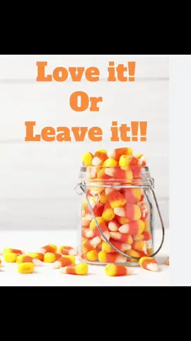 I leave it!!! YUCK!!!! #fall #halloween #candycorn #gross #fyp 