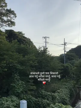 सम्बन्धले ठुलो पाठ सिकायो, आश गर्नु भरोसा नगर्नु, माया गर्नु मरिहत्ते नगर्नु❤️‍🩹 #fyp #fypツ 
