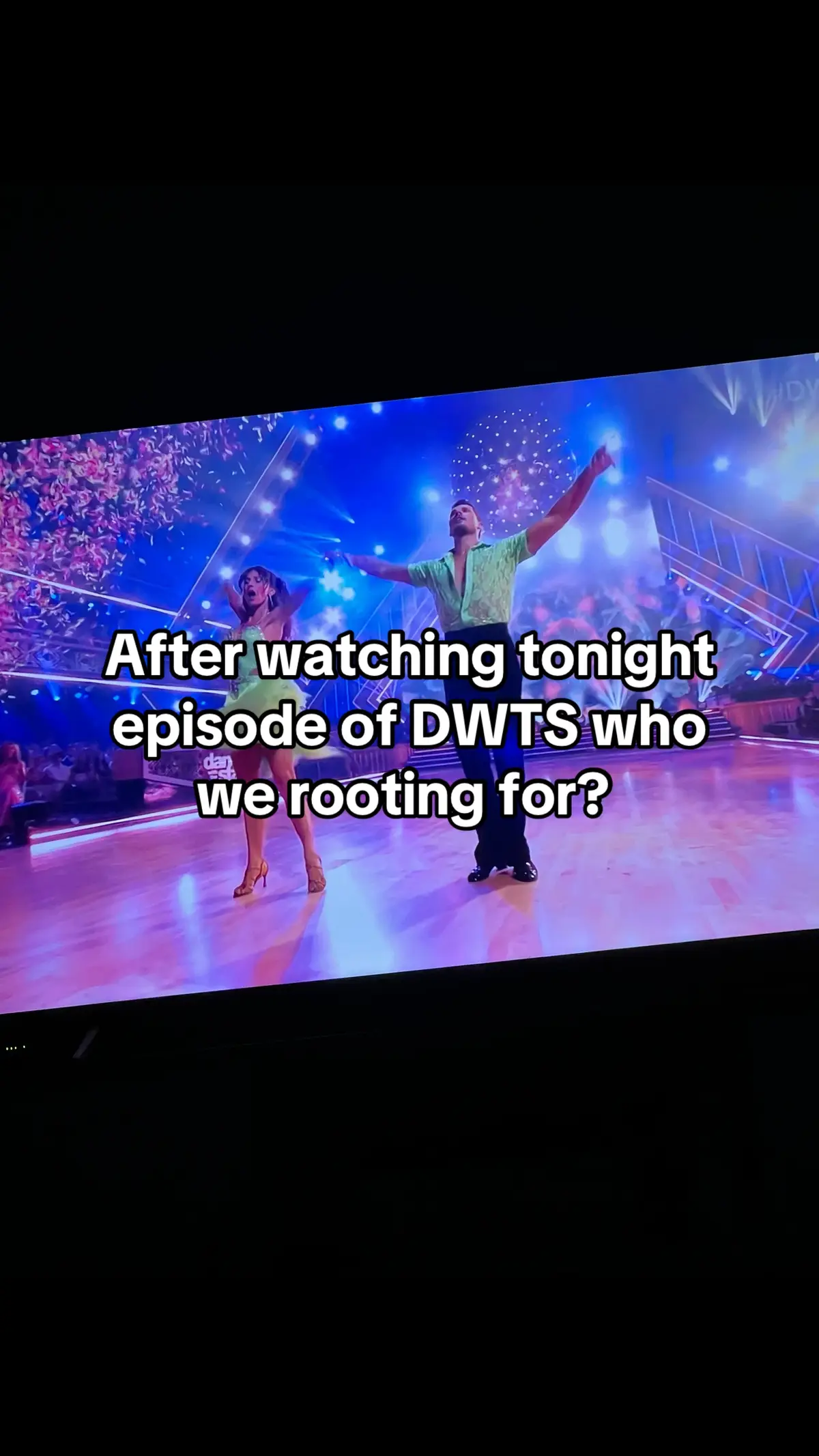 Who we rooting for?!  