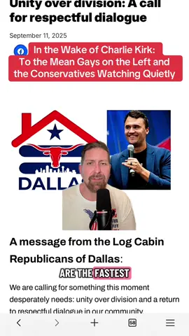 Let’s talk about our op-ed in Dallas Voice. We called for respectful dialogue. That’s it. We used to be brothers — brothers who fought, but still had each other’s backs. Now? Some of y’all have taken it to a level that’s just mean and quite frankly evil. We’re better than this. At least, we used to be… #Facts #Charlie #FYP #Gay  #greenscreen 