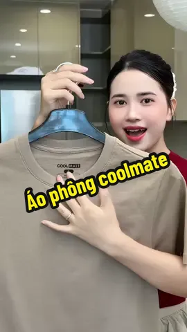 Áo phông cotton coolmate#kieugialinh #aophongnam #aothethaonam #coolmate 