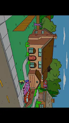 Pillos con escaleras #lossimpson #simpsons #serie #dibujosanimados #entretenimiento 