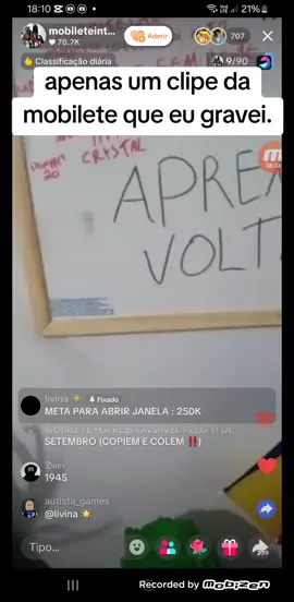 apenas um clipe que eu gravei#fyp #fy #mobilete #mobileteinterlagos 