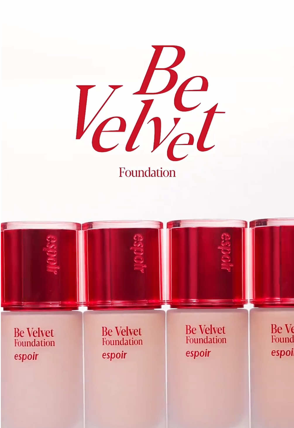 ✨ #NEW Be Velvet Foundation ✨ Che phủ lỗ chân lông không chỉ là làm mờ, mà còn hiệu chỉnh độ sáng, độ đỏ, độ vàng để mang lại lớp nền hoàn hảo hơn bao giờ hết. Espoir giới thiệu thế hệ Be Velvet Foundation mới: ✔️ Che phủ khuyết điểm & cân chỉnh tông da trọn vẹn ✔️ Hiệu ứng che phủ lỗ chân lông mịn mướt, rạng rỡ suốt cả ngày Đã có mặt tại Espoir Vietnam. Khám phá ngay hôm nay! #BeVelvet #Espoir #EspoirVietnam