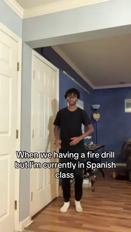 Fire drill interrupting at the wrong moment😭 #fyp #relatable #salsa  #spanishclass #school 