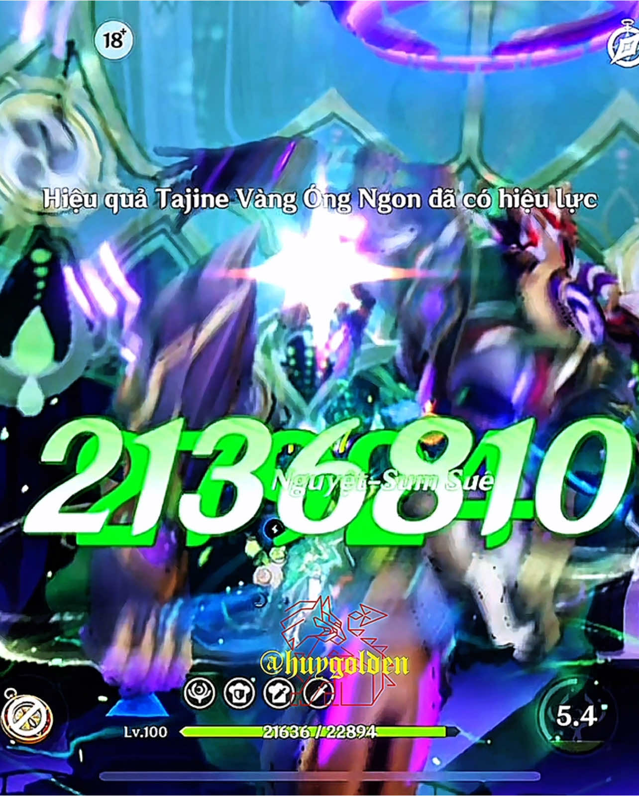C6R5 Lauma 2M13 Damage Lunar Bloom 🍀 #HuyGolden #Lauma #ItStartsInNodKrai #NodKraiCharacters #HoYoCREATOR #GenshinImpact  