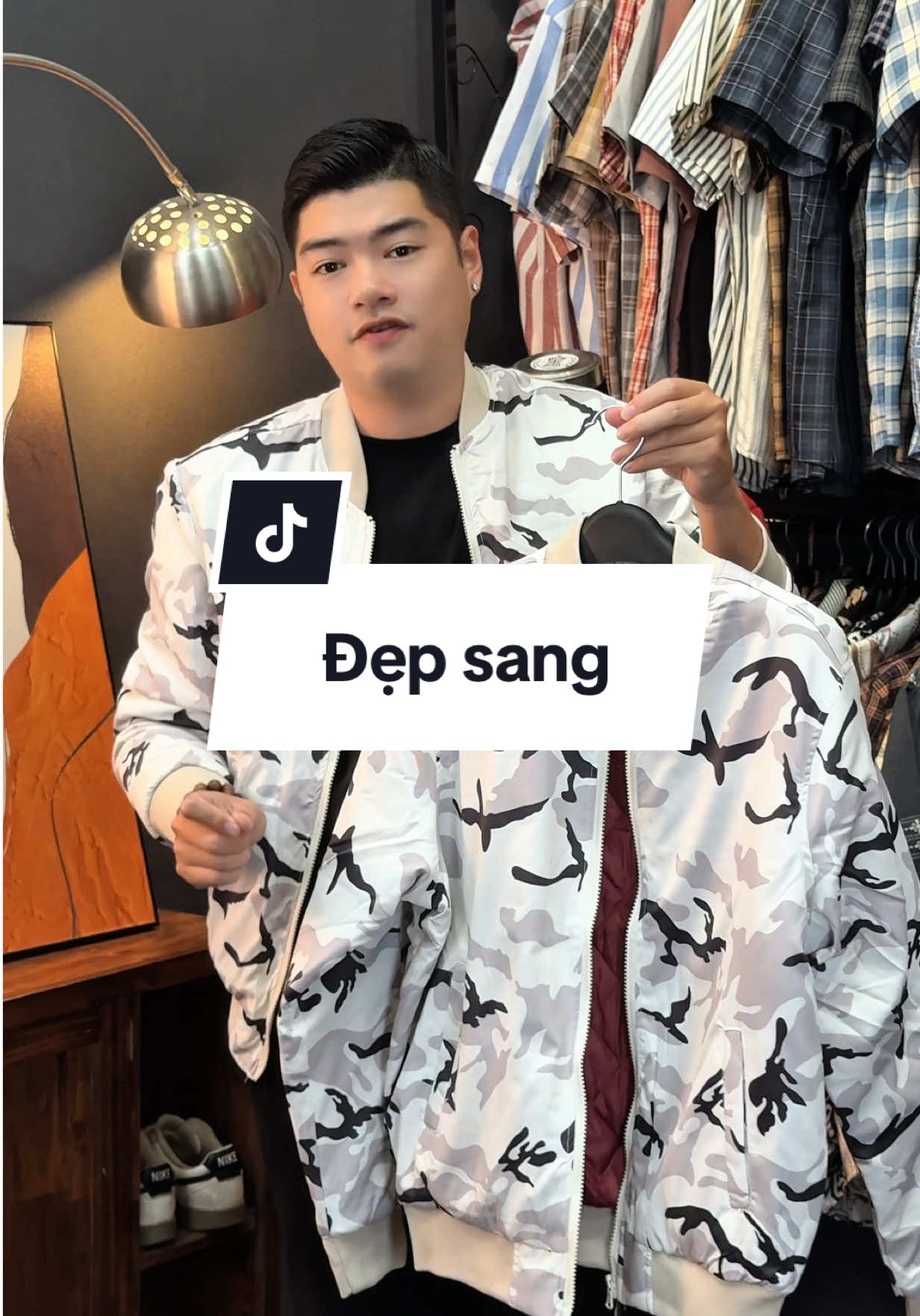 Mã bomber camo 3 lớp xịn xò ae ơi 😊  #thaodambao  #mkclever  #aobombernam 