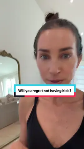 If you're afraid you'll regret not having kids - think of it this way 😅 (I saw this quoted somewhere so can't take credit but thought it was so good!!) #childfree #childfreebychoice #nokids 