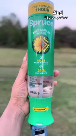 #ad#sprucepartner  Spruce is a worry-free weed & grass killer that’s made differently to work differently. And it’s safe for use around people, pets, and bees when used as directed EZ Aim is convenient for storing in grab-and-go places in your home Spruce EZ-AIM truly is easy - just point and spray- a great way to spot treat your pavers and landscapes as weeds pop up@Spruce #spruce#fyp #trending 