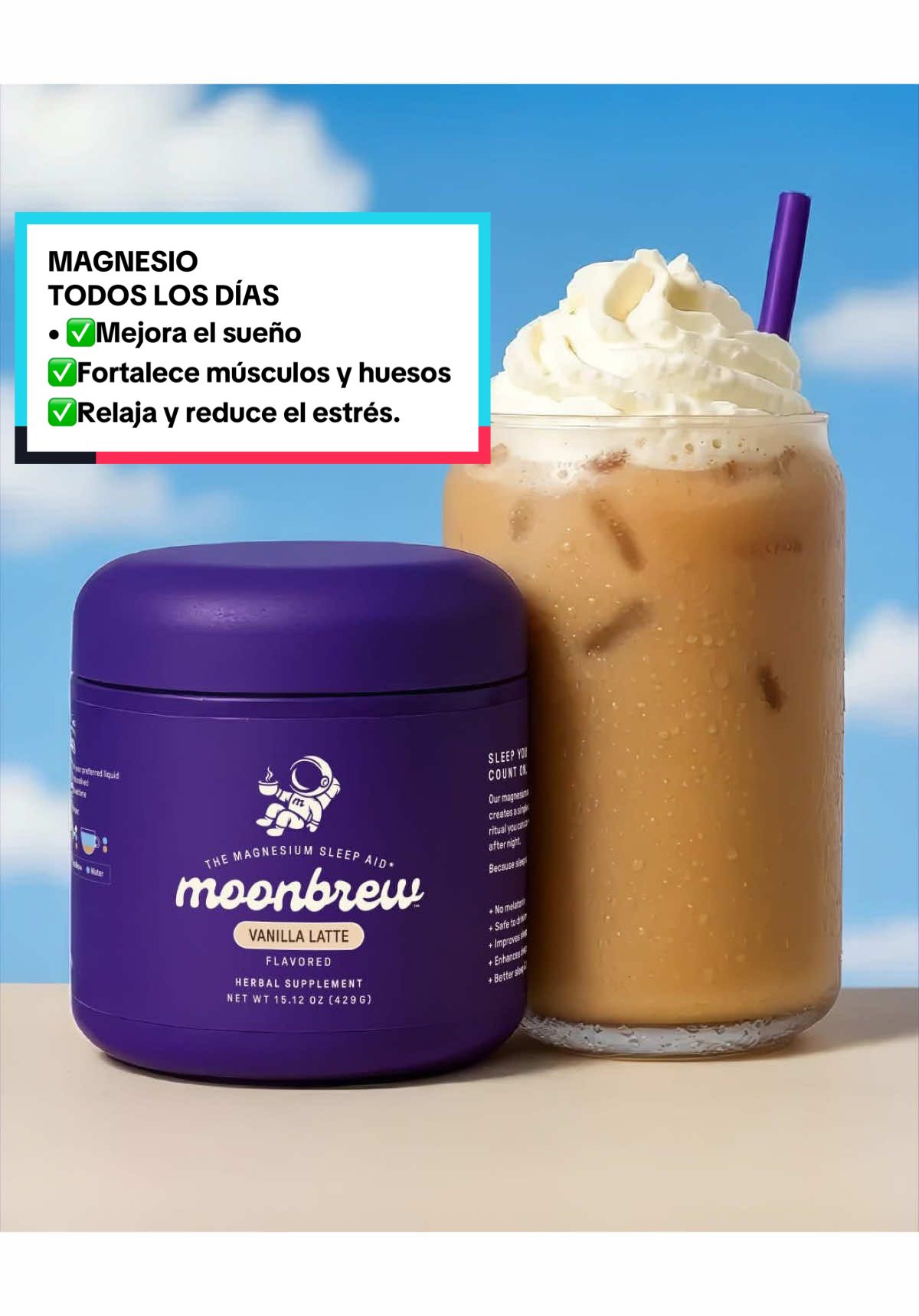 Haz del magnesio de Moonbrew hot cocoa tu nuevo aliado diario. Tu cuerpo y tu mente te loagradecerán.#moonbrew #sueñoreparador #saludnatural #sleep #magnesium 