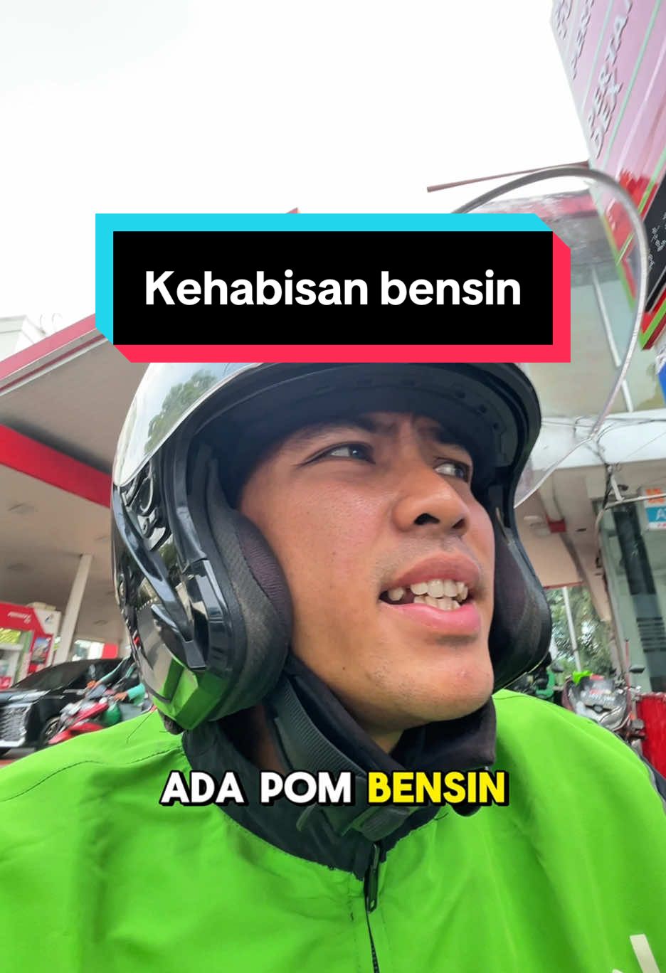 Gara gara kehabisan bensin