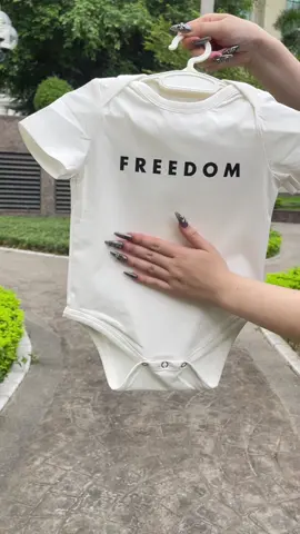Freedom baby onesie #freedom #charliekirk #babyonesie 