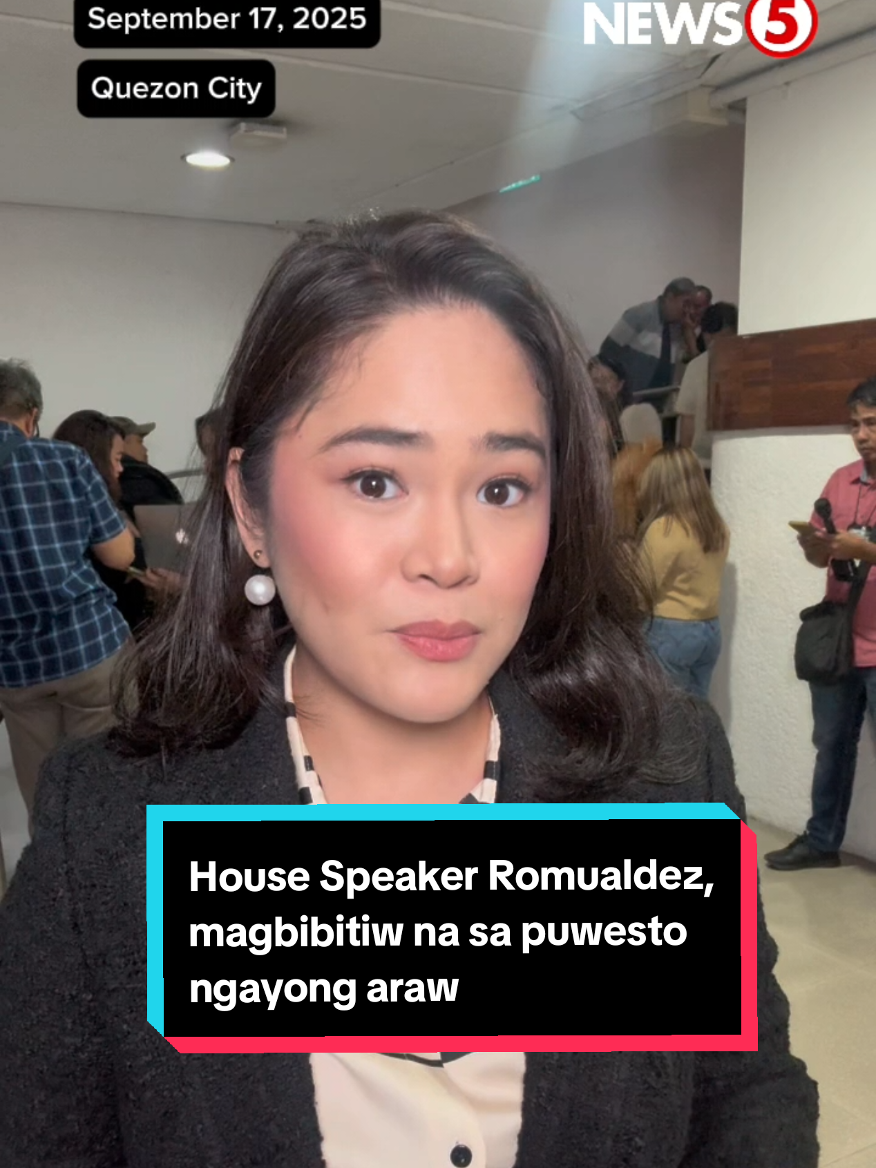 ROMUALDEZ, MAGBIBITIW NA SA PUWESTO #News5Now | Nakatakdang magbitiw sa pwesto si House Speaker Martin Romualdez ngayong Miyerkules, Sept. 17, ayon kay 1st District Antipolo City Rep. Ronaldo Puno. Alamin ang buong detalye sa video na ito. | via Marianne Enriquez