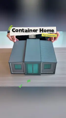 Fast Construction Real Price:Expandable Container Home 🏡 #Home #containerhouse #modularhomes #construction #house 