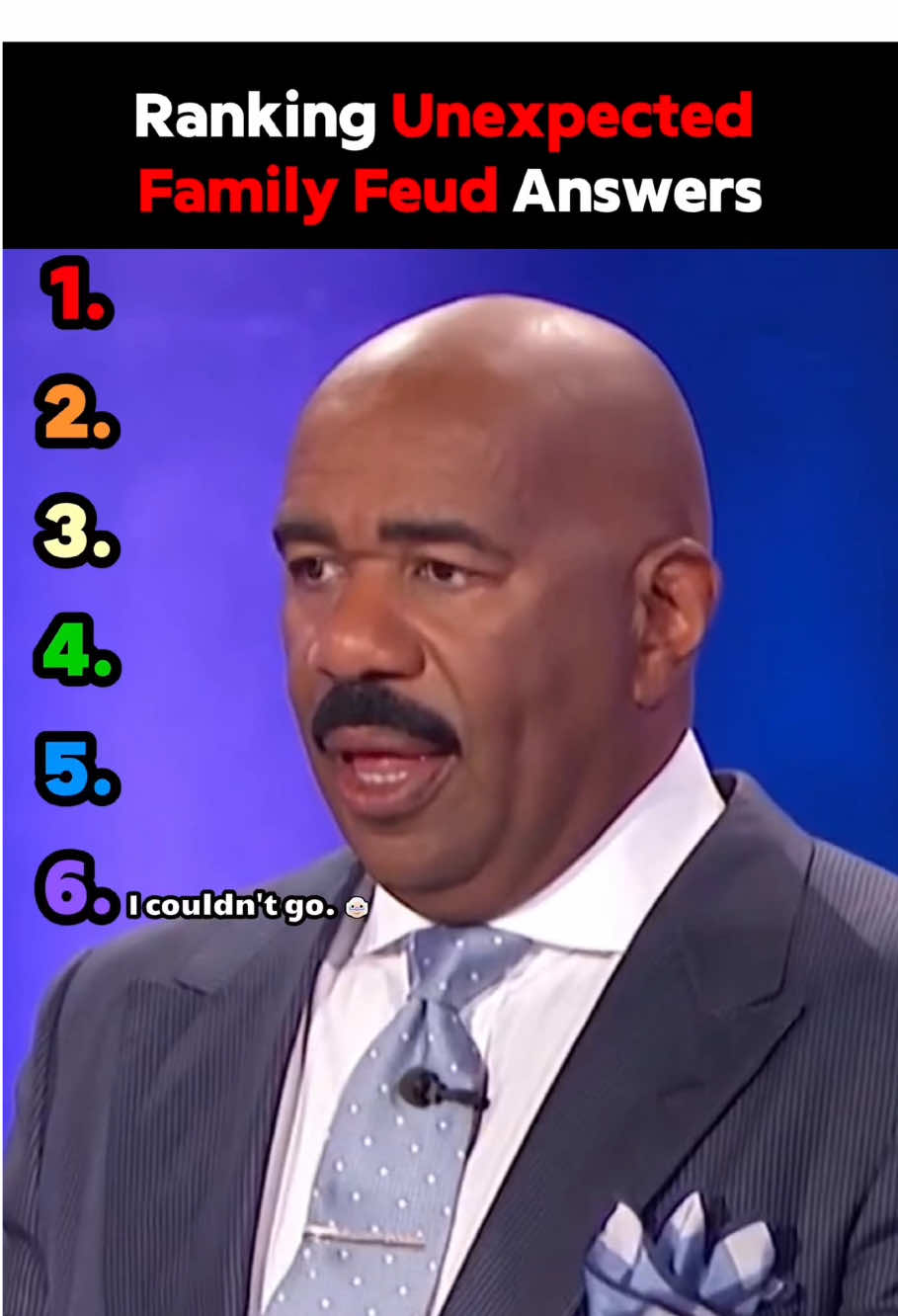 Every Answer Had Me Like: 🤯 #familyfeud #ranking #funny #viral
