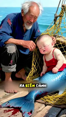 Lý lão hán cứu 1 cô bé người cá và được trả ơn#truyencotich #xh #ketruyen 