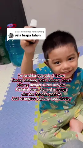 Membalas @nofi nurfaiq usia 3 tahun masih pake bahasa planet lalu aku kasih generos dan stimulasi mandiri di rumah usia 3 tahun 2 bulan udah lancar bicara #lancarbicara #speechdelay #generos #generosreviewjujur #speechdelayanak 