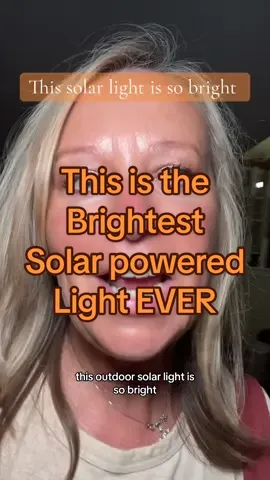 This solar powered light is the brightest and the least expensive too! Great for camping, dark areas around your property and even on a dark street…hang it on a pole, hang it on a tree or on your house #solarlightsoftiktok #solarlights  #noelectricityneeded #homesecuritytips #tiktokshoprestock 