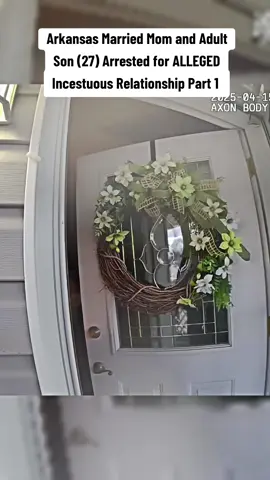 Arkansas Married Mom and Adult Son (27) Arrested for ALLEGED Incestuous Relationship Part 1 #police #copsoftiktok #cop #cops 