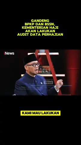 BPKP dan BSSN, Kementerian Haji Akan lakukan AUDIT DATA PERHAJIAN