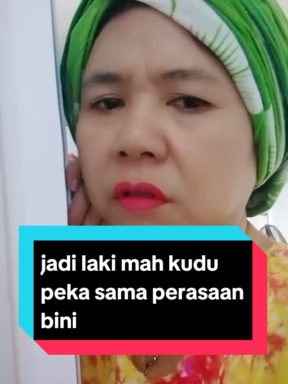 jadi laki mah kudu peka sama perasaan bini@putri rahawi78 @BANG AGIS @EMANYA_DA'ROZANO @💞Kenny Chandra💞 @Indra Cobra 