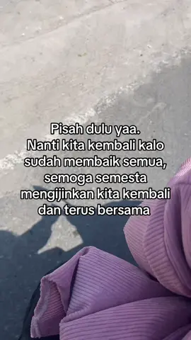 Aku dan anakmu masih mau nerima kamu dengan versi yg baik lagi, semoga kamu tidak lupa kalo kamu punya kluarga kecil yg slalu menanti kabarmu dan menanti kedatanganmu ❤️